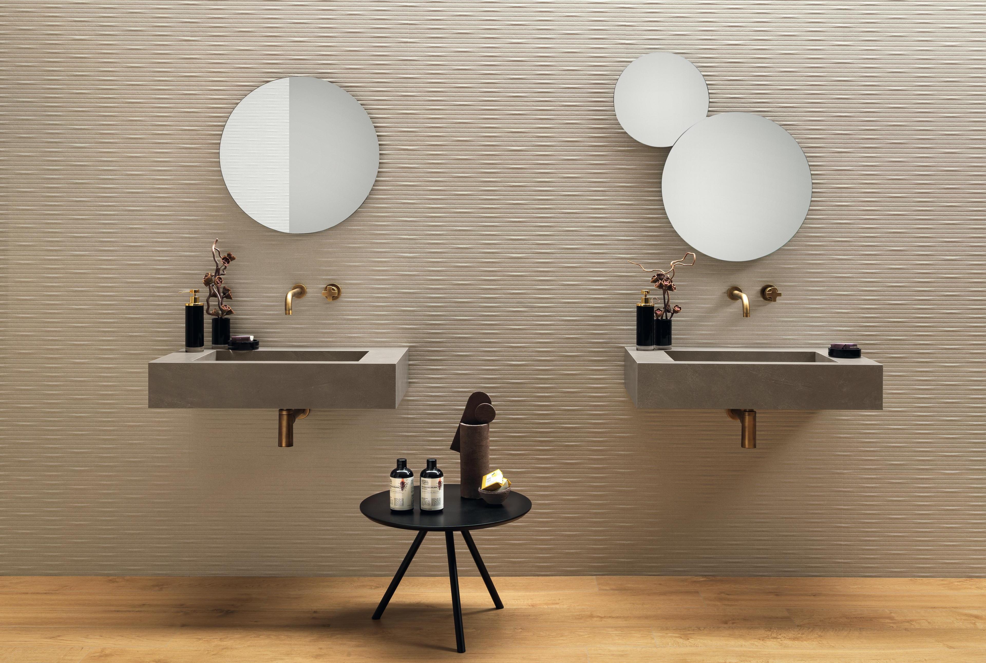 Rivestimento 3D Bagno Effetto 3D Beige