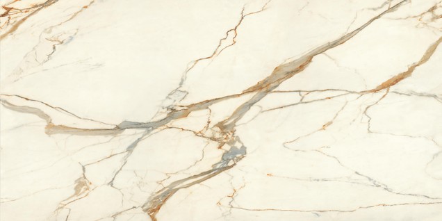 Calacatta Imperiale Matte NATURA VEIN 159x324 cm - 20mm 