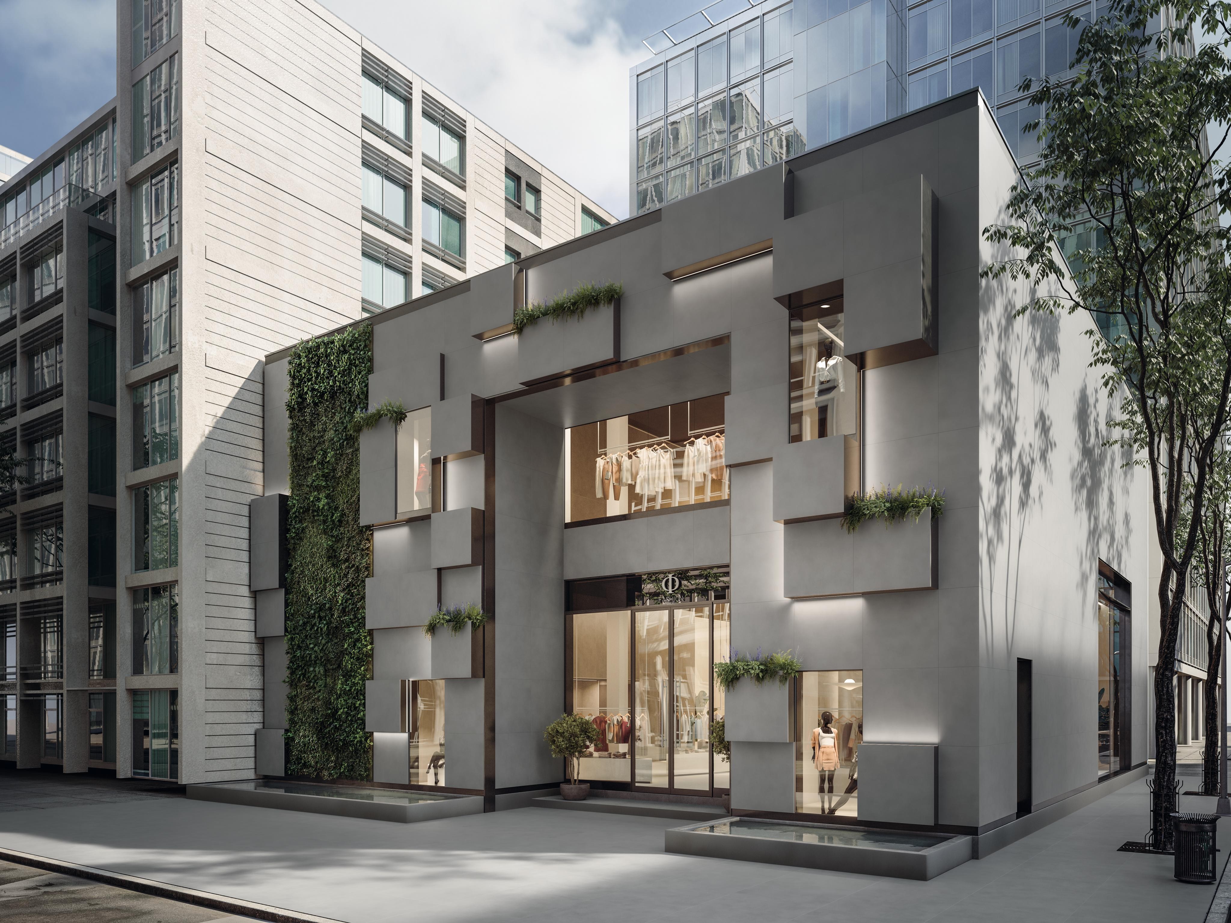 Piastrelle per esterno grande formato Effetto cemento Bianco