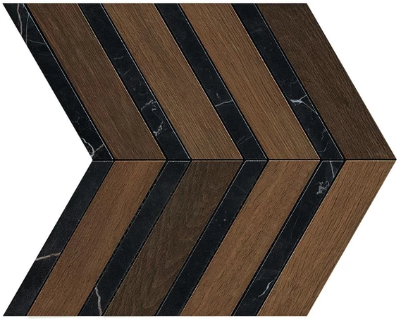 AtlasConcorde Heartwood Moka MarbleChevron 29.4x28.7 AOYI
