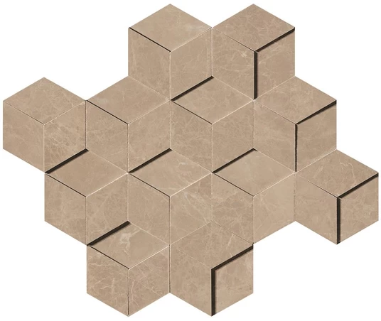 AtlasConcorde MarvelEdge ElegantSable Mosaico3D 30.5x36.4 AEPE