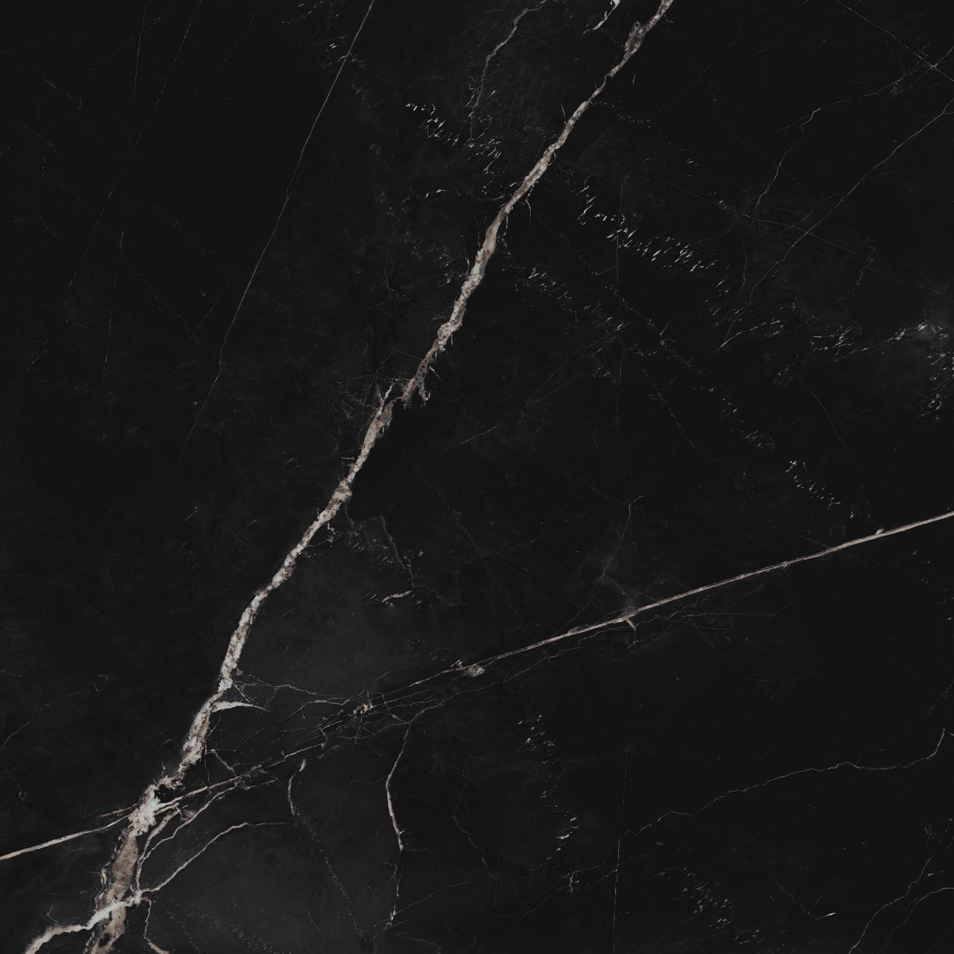 Empire Calacatta Black 80x80 Полированная, Черный, 80x80