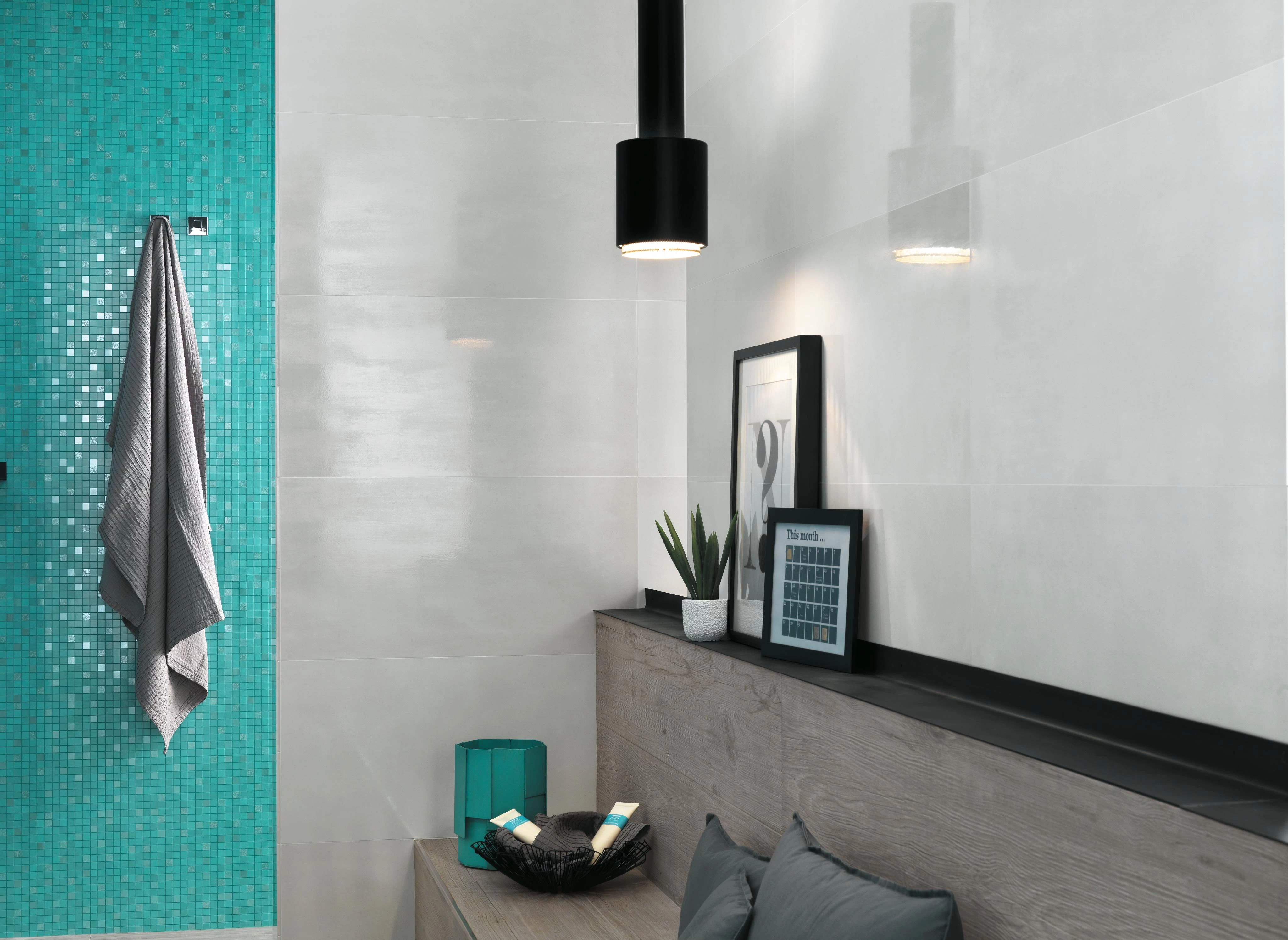 Dwell Ice, Dwell Turquoise Mosaico Q