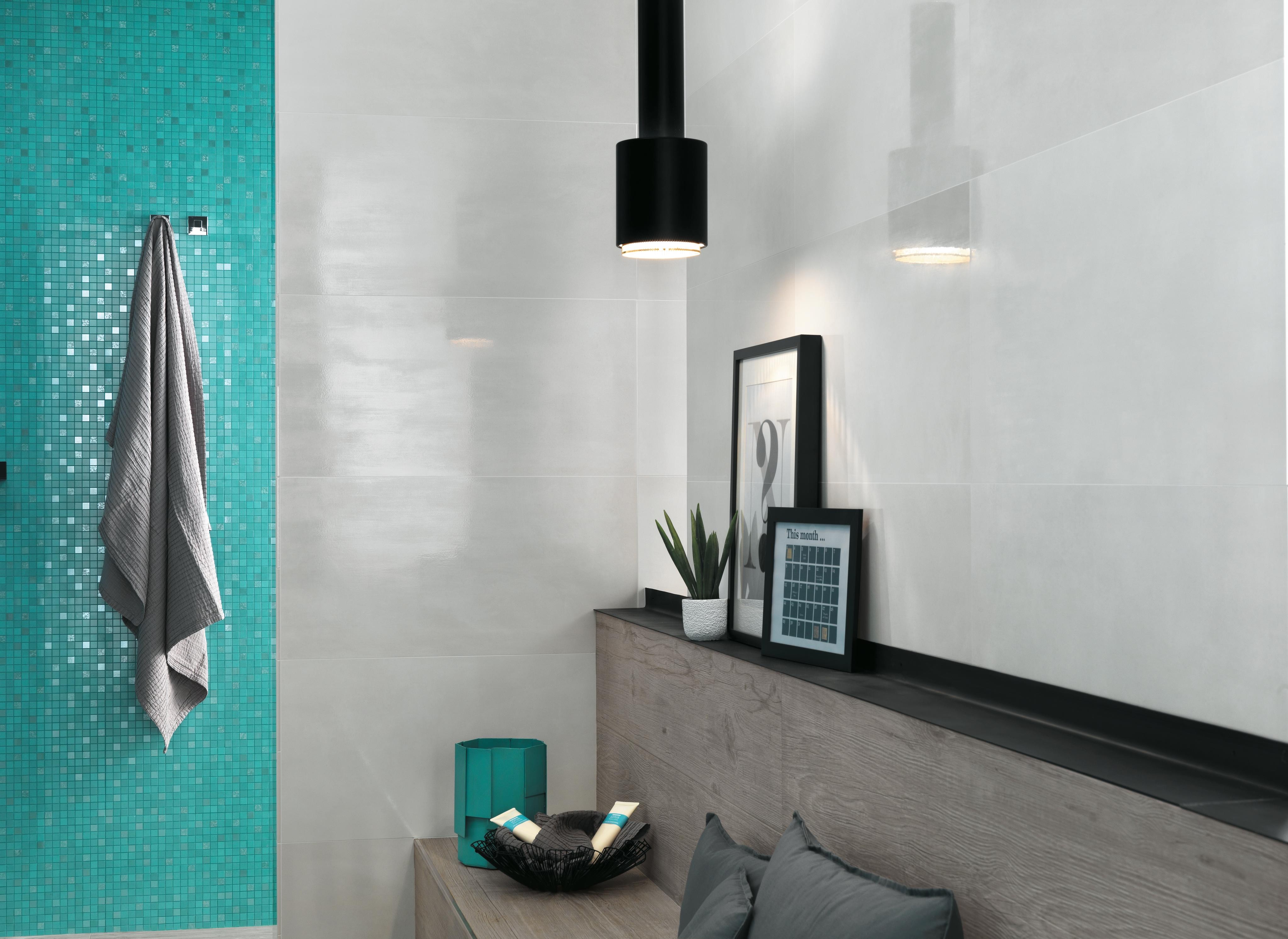 Dwell Ice, Dwell Turquoise Mosaico Q