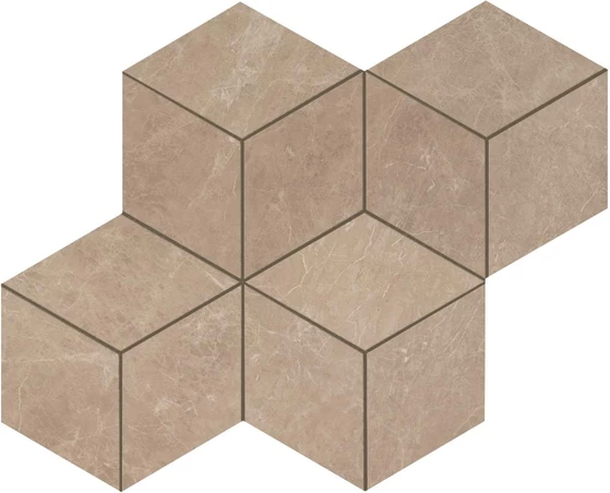 AtlasConcorde MarvelEdge ElegantSable MosaicoEsagono 30x35 AEPJ