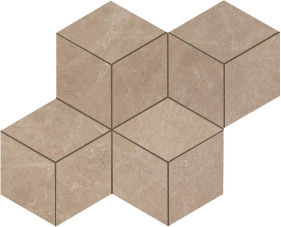 AtlasConcorde MarvelEdge ElegantSable MosaicoEsagono 30x35 AEPJ