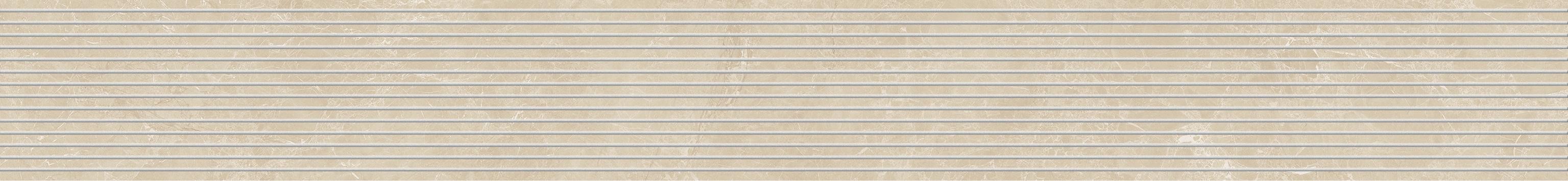 Marvel Next Breccia Cream Mosaico Groove, Beige, 13.8x120