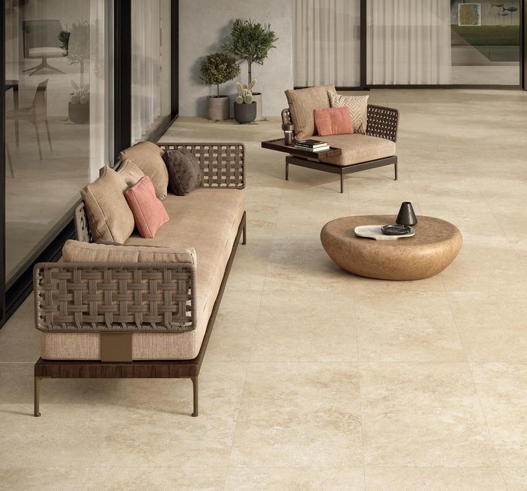 Marvel Travertine Sand Vein 60x120 Matte Sensitech | Atlas Concorde EN