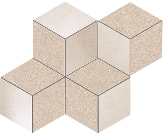 AtlasConcorde Kone Beige MosaicoEsagono 30X35 AUN2 R