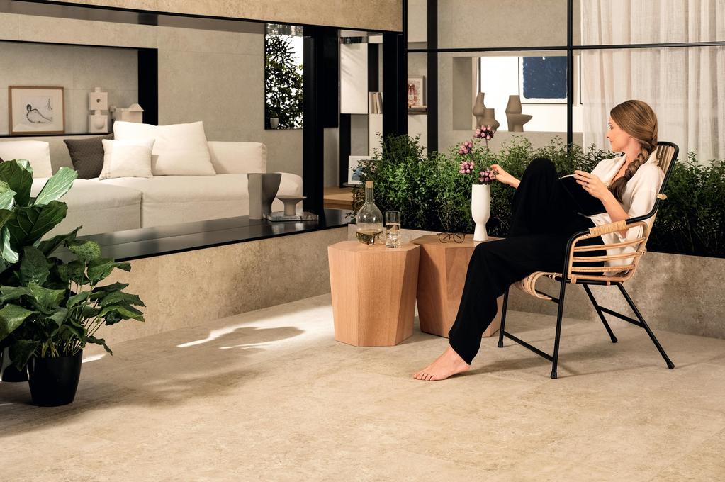 Piastrelle per esterno Effetto pietra Beige