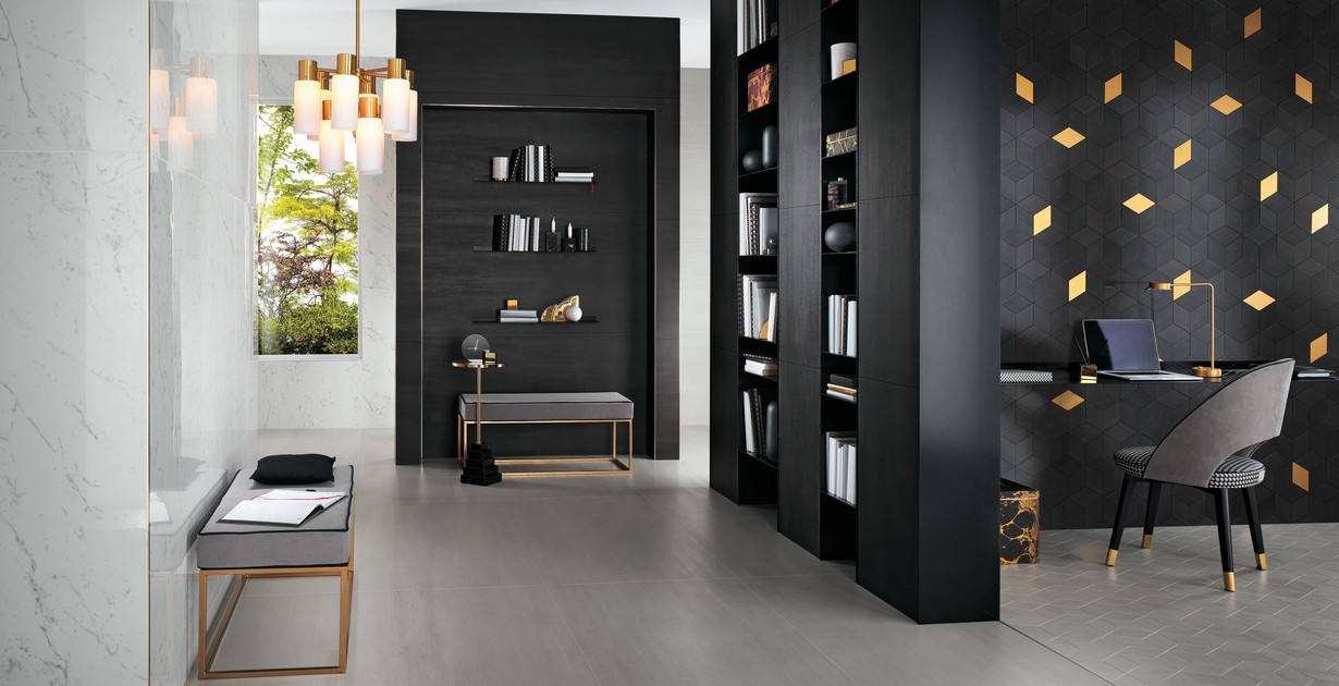 Mek Metallic Porcelain Tiles Atlas Concorde