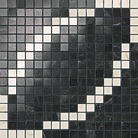 AtlasConcorde MarvelPro NoirStLaurent MosaicoCircle 30x30 ADU9 R