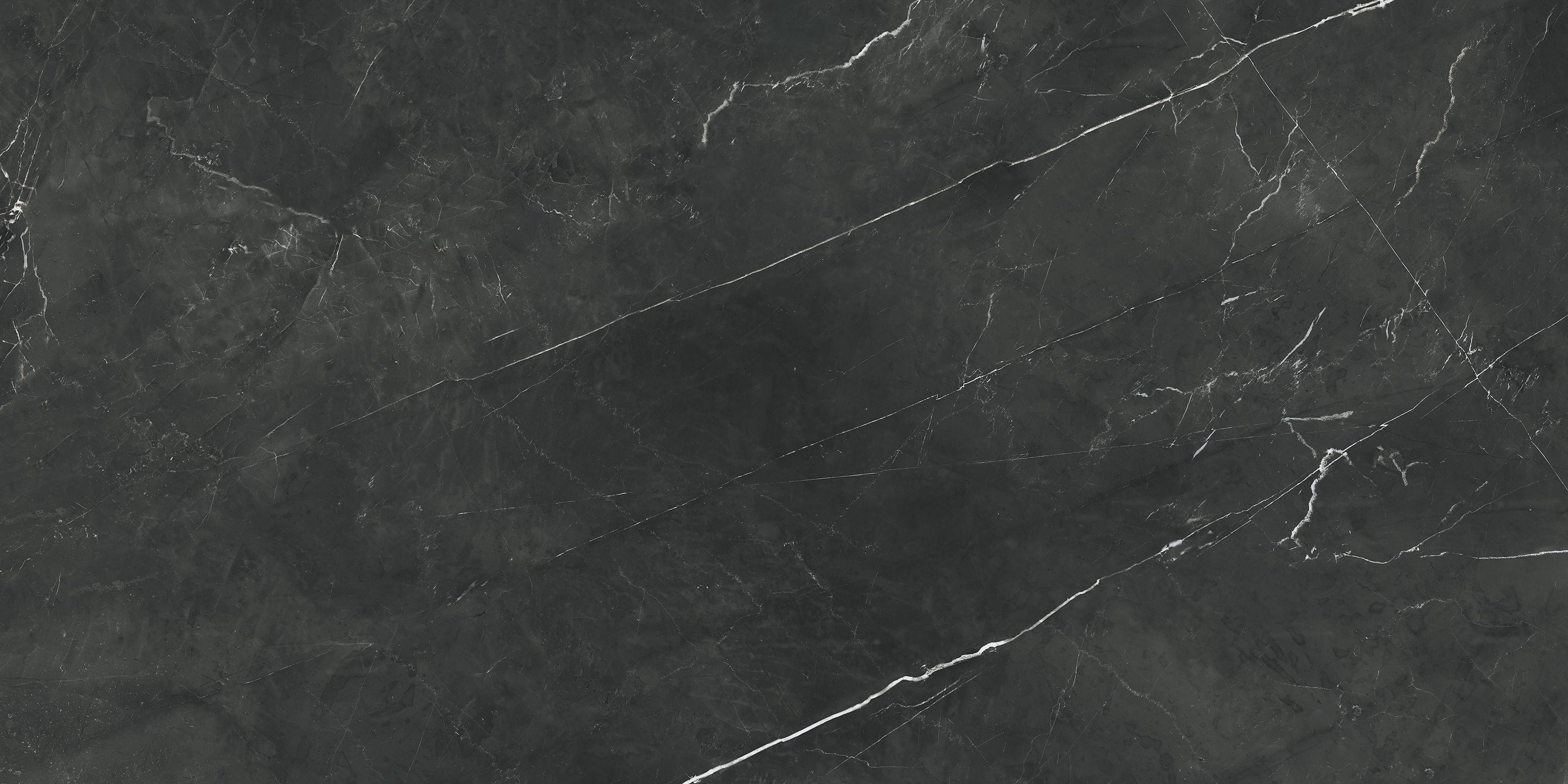 Marvel Calacatta Black 60×120 Lapp.