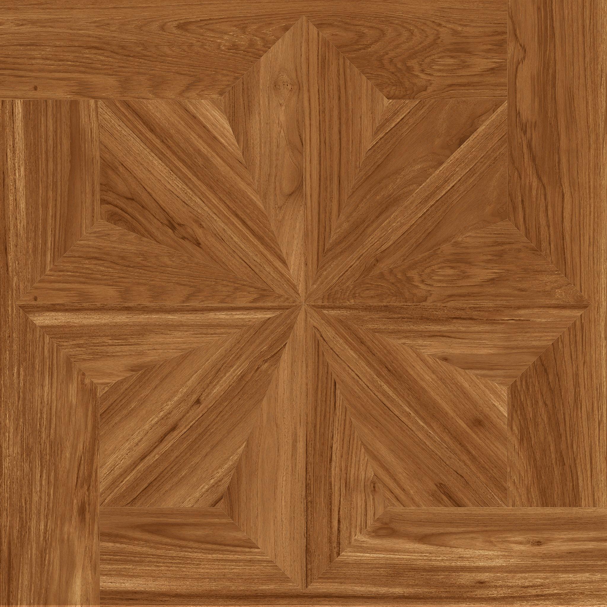 LOG ANTHOLOGY Classic Frame Teak 120x120, Marrón, 120x120