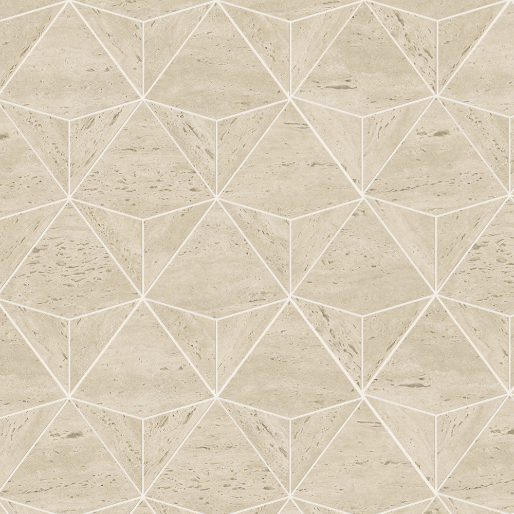 MARVEL Travertino Pearl Mosaico Origami
