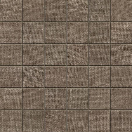 AtlasConcordeUSA Jute BrownCoffee Mosaico 30x30 600110000800