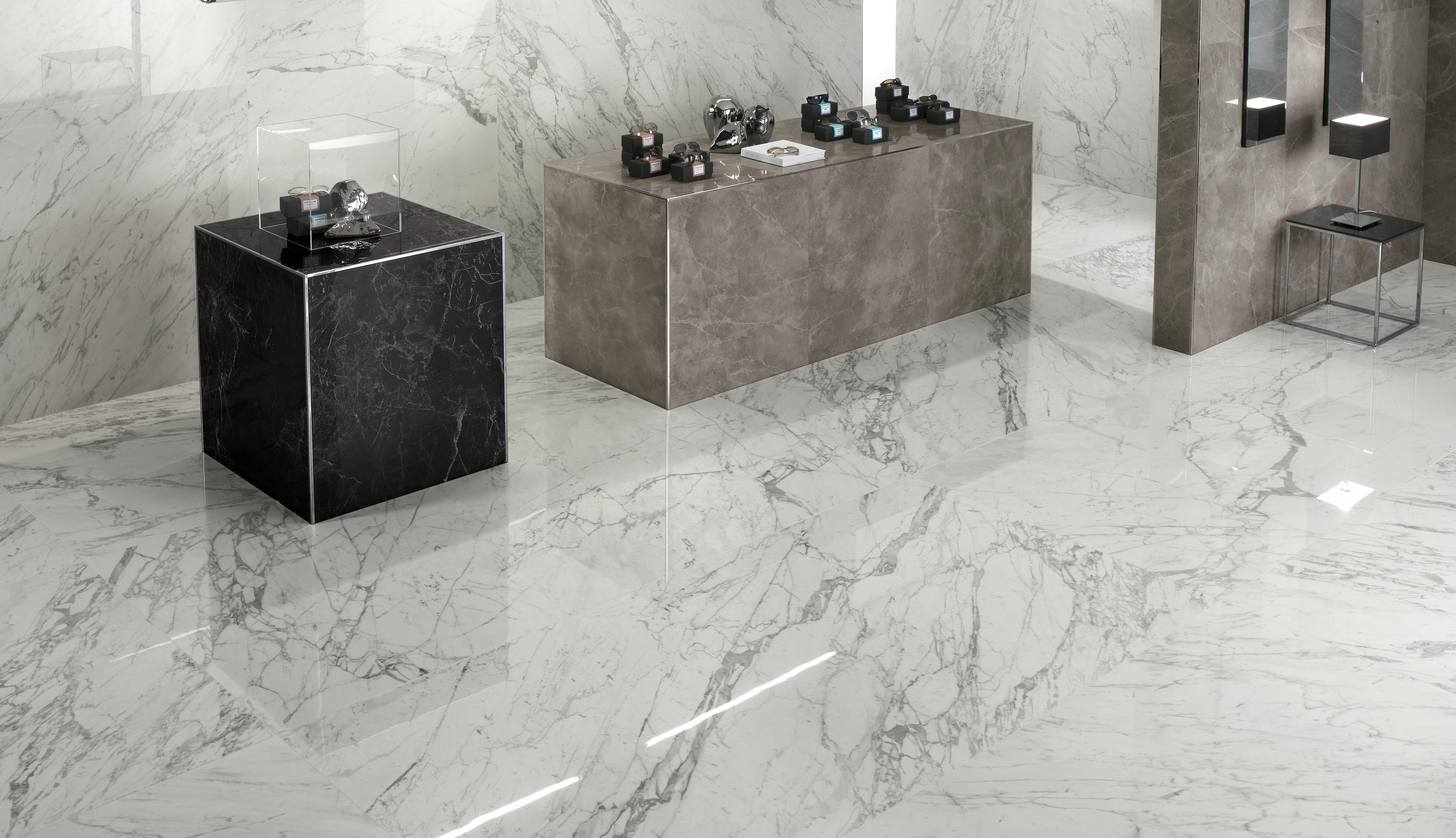Marvel Statuario Select, Marvel Grey Fleury, Marvel Grey Fleury Macchia Aperta, Marvel Noir St. Laurent