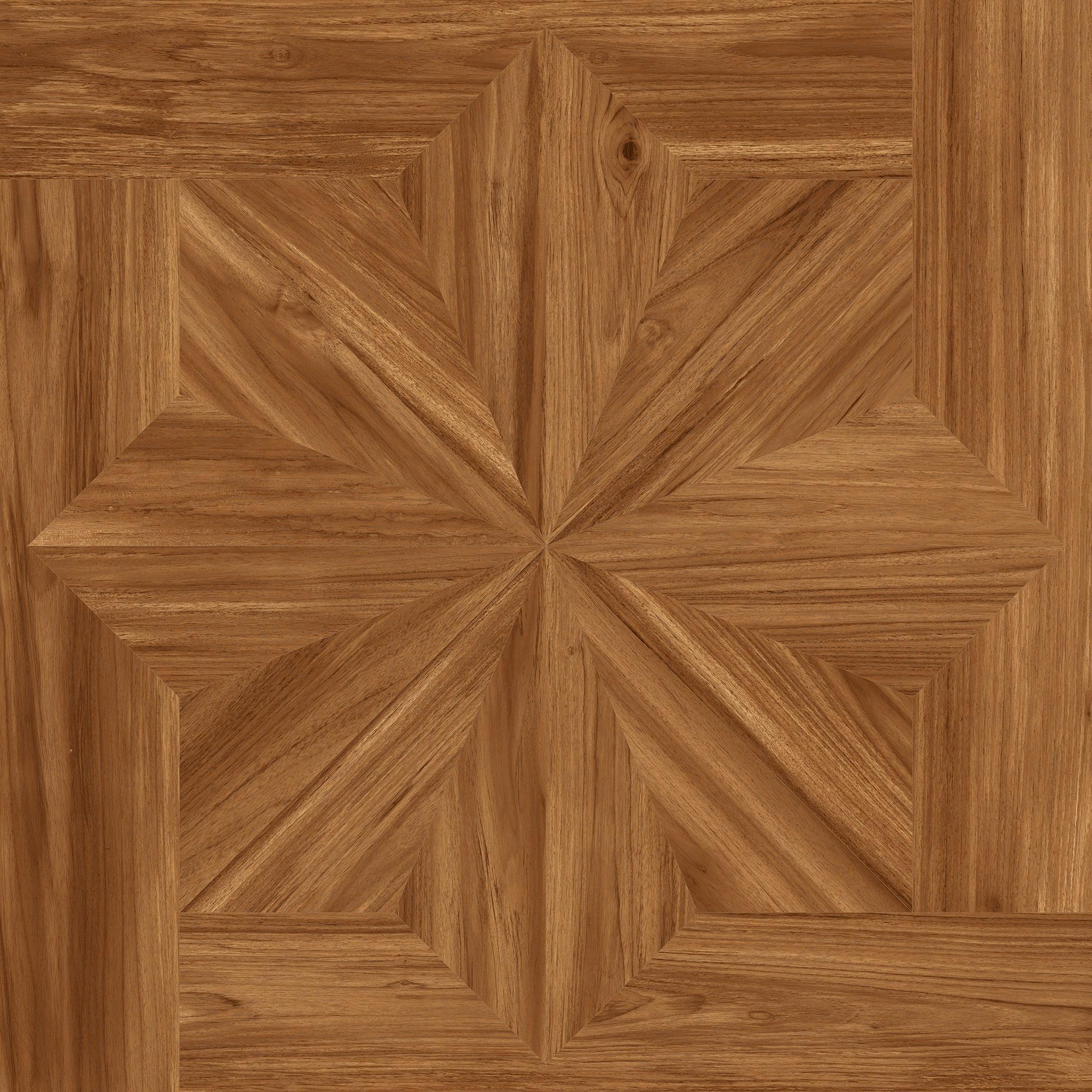 LOG ANTHOLOGY Classic Frame Teak 120x120, Marrón, 120x120
