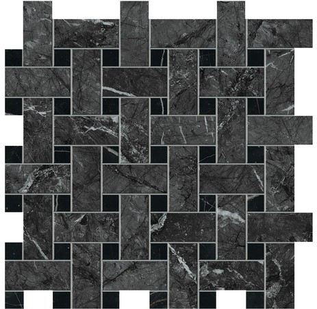 AtlasConcorde MarvelDream GrigioIntenso BasketWeave 30.5x30.5 AOVK