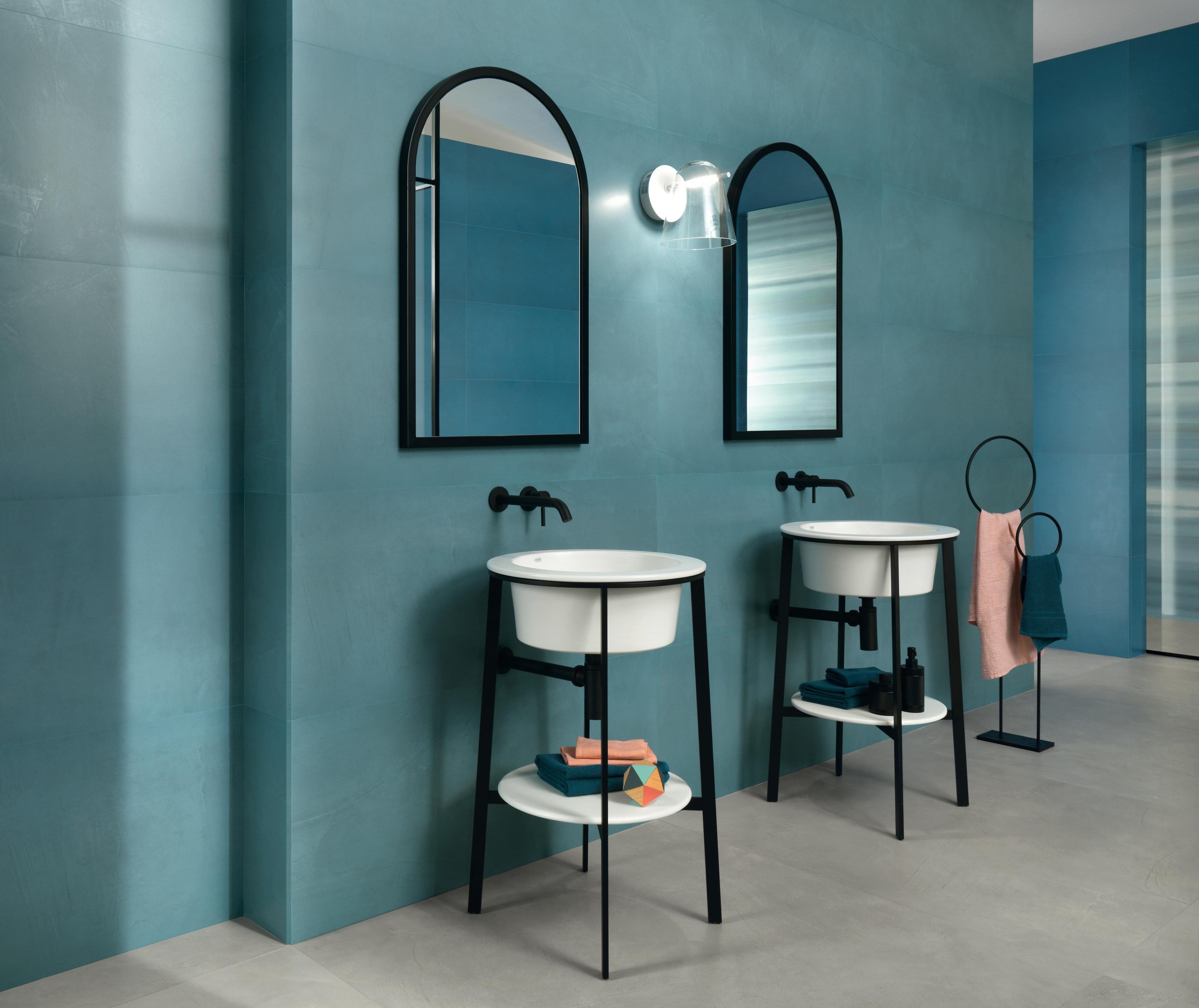 Rivestimento Bagno Effetto resina Grigio