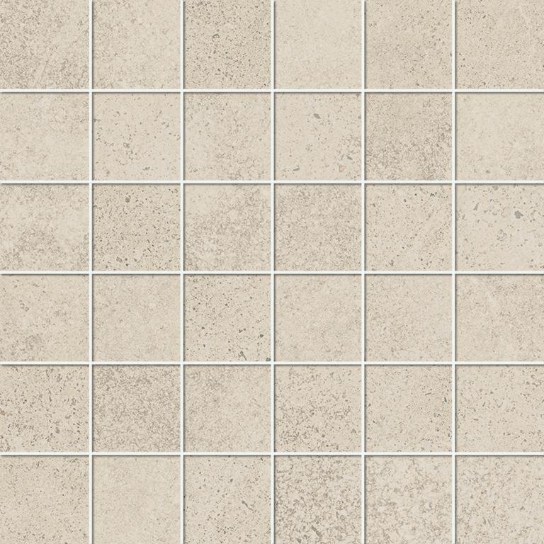 Drift White Mosaic, Белый, 30x30