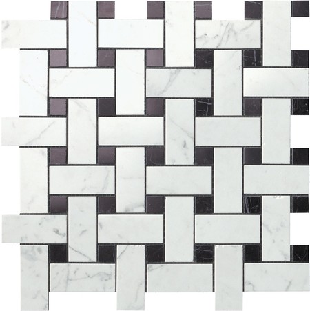 AtlasConcorde MarvelStone Cold Basketweave 30x30 AS2O R