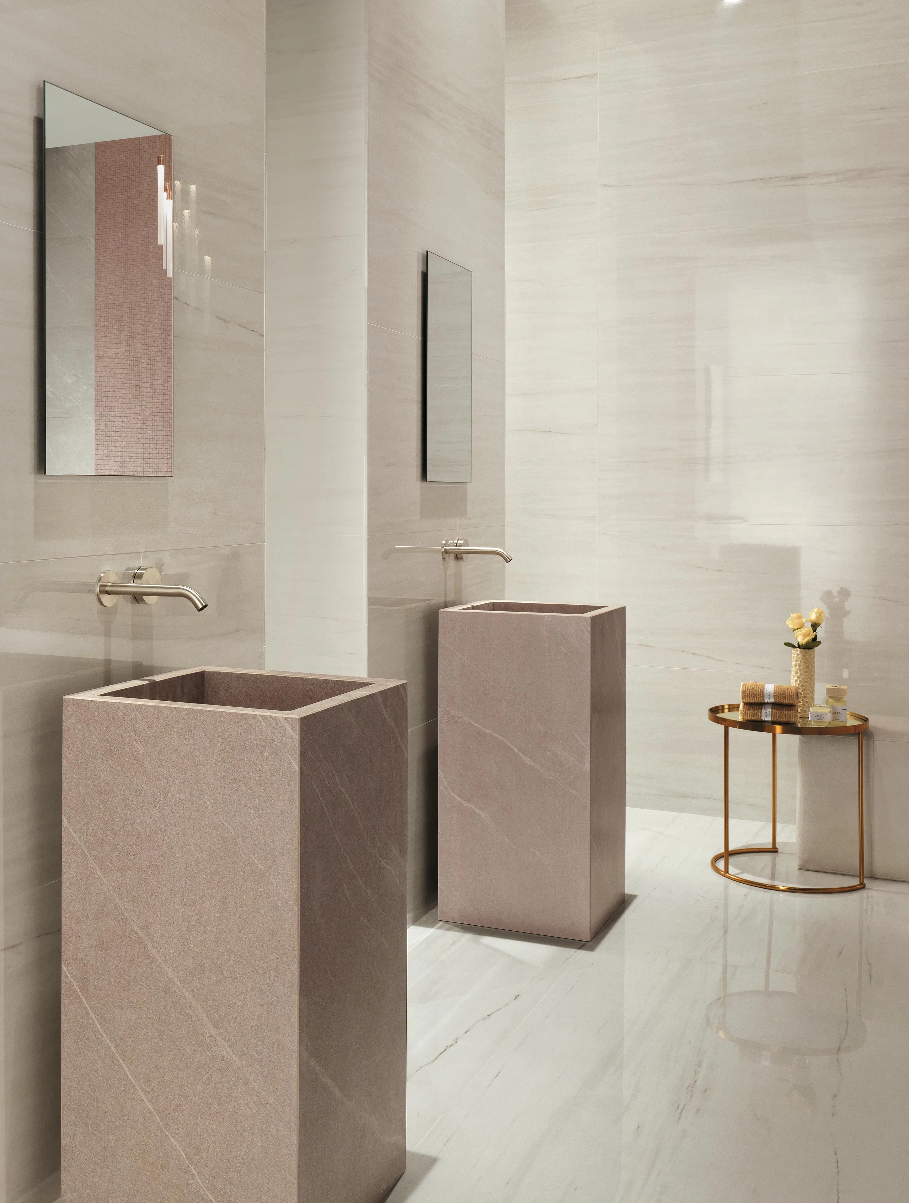 Marvel Bianco Dolomite, Marvel Bianco Dolomite Spigolo 0,8x20, Marvel Bianco Dolomite Lappato, Marvel Desert Beige