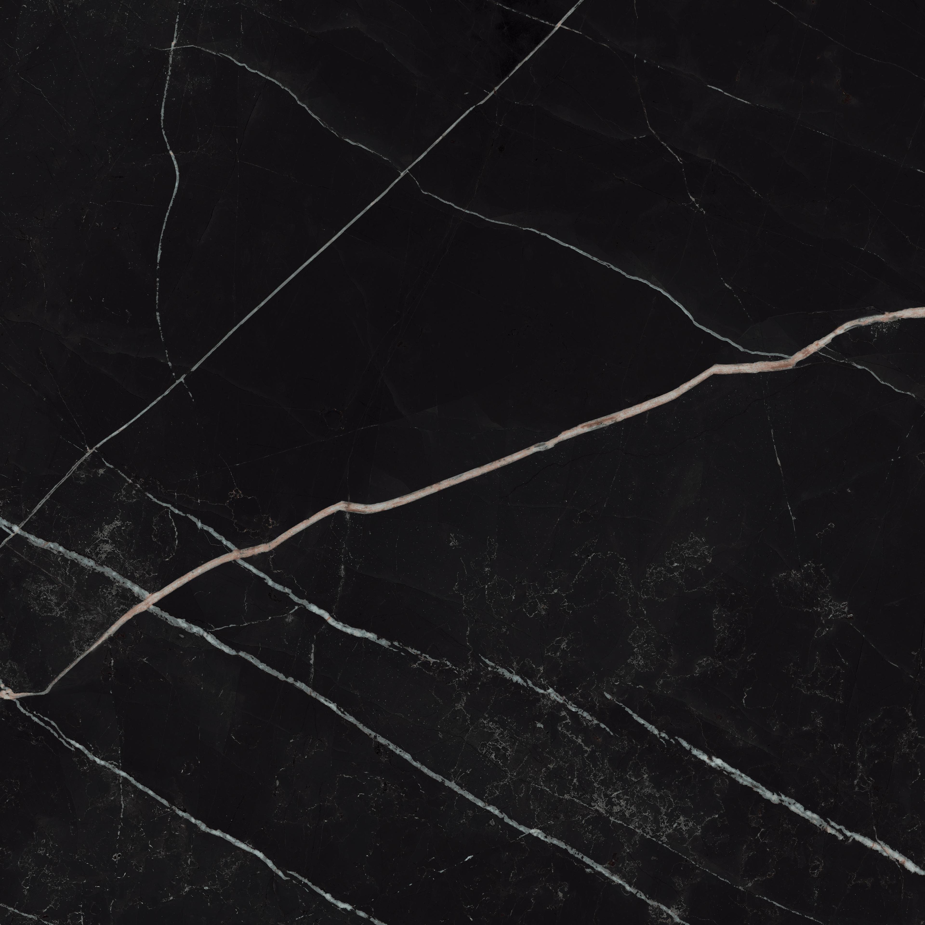 Empire Calacatta Black 80x80 Полированная, Черный, 80x80