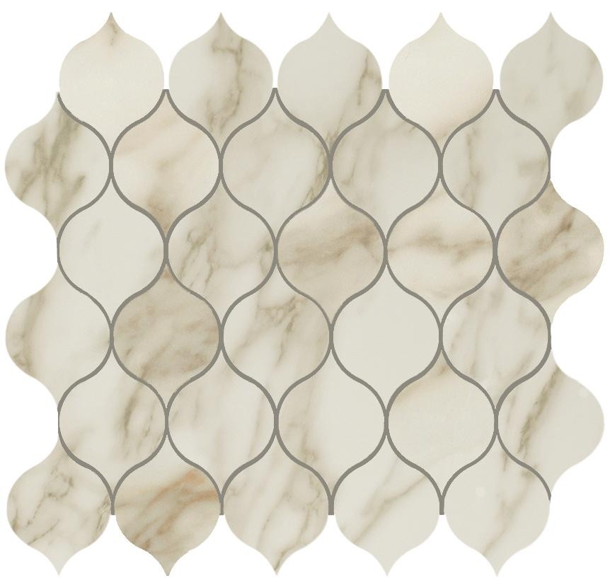 Marvel Royal Calacatta Drop Mosaic Wall Tile Decorations Atlas Concorde