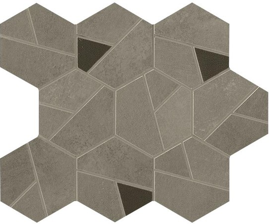 AtlasConcorde BoostPro Taupe MosaicoHexCoffee 25x28,5 A0QP