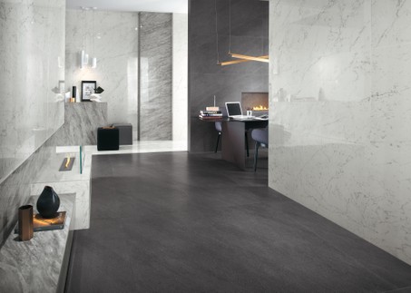 Marvel Cream Prestige Listello 7x60 Lappato Porcelain Tile