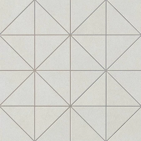 AtlasConcorde Arkshade White MosaicoPrisma 36x36 AUID