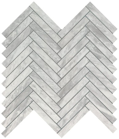 AtlasConcorde MarvelStone BardiglioGrey Herringbone 30.5x30 9SHE