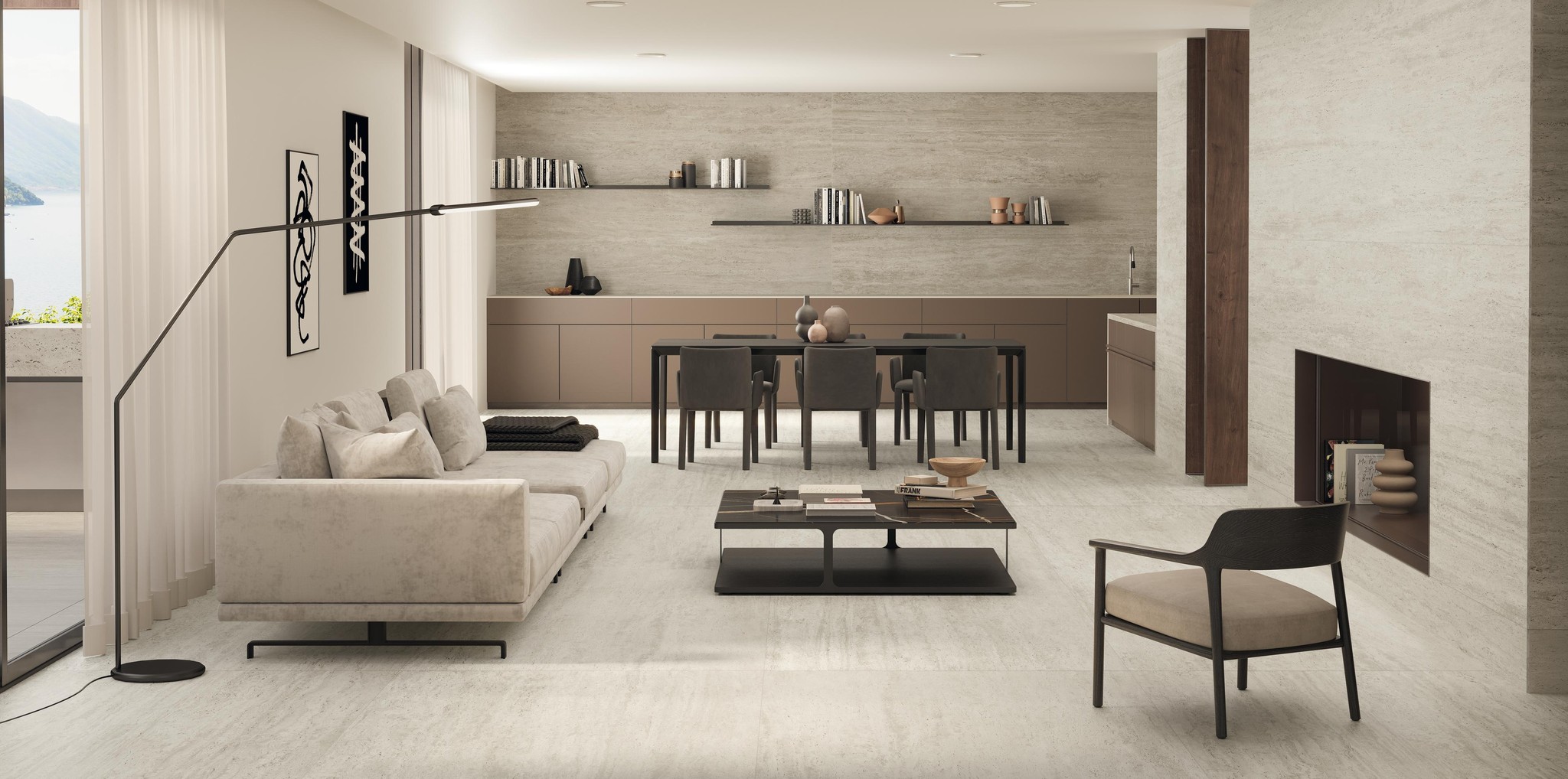 Marvel Travertine White Vein · Atlas Concorde