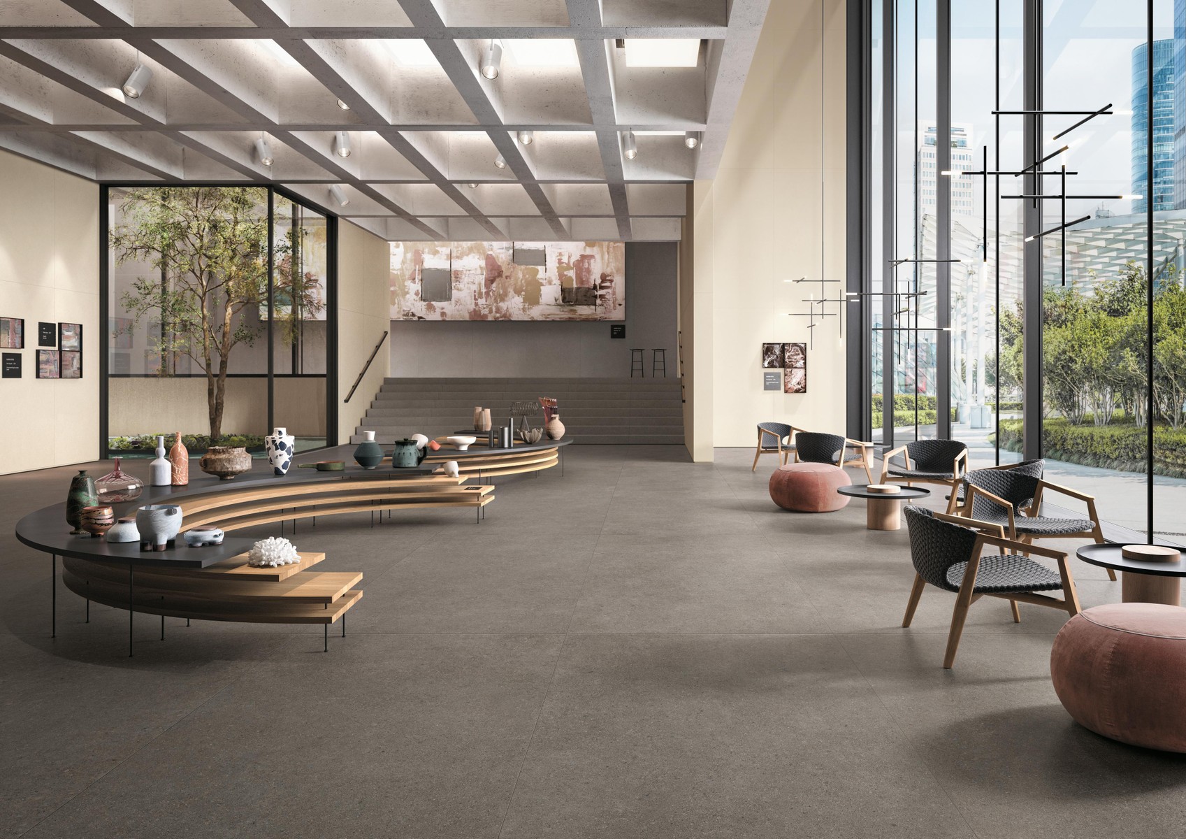 Stone-Effect Porcelain Tiles: discover the Atlas Concorde collections