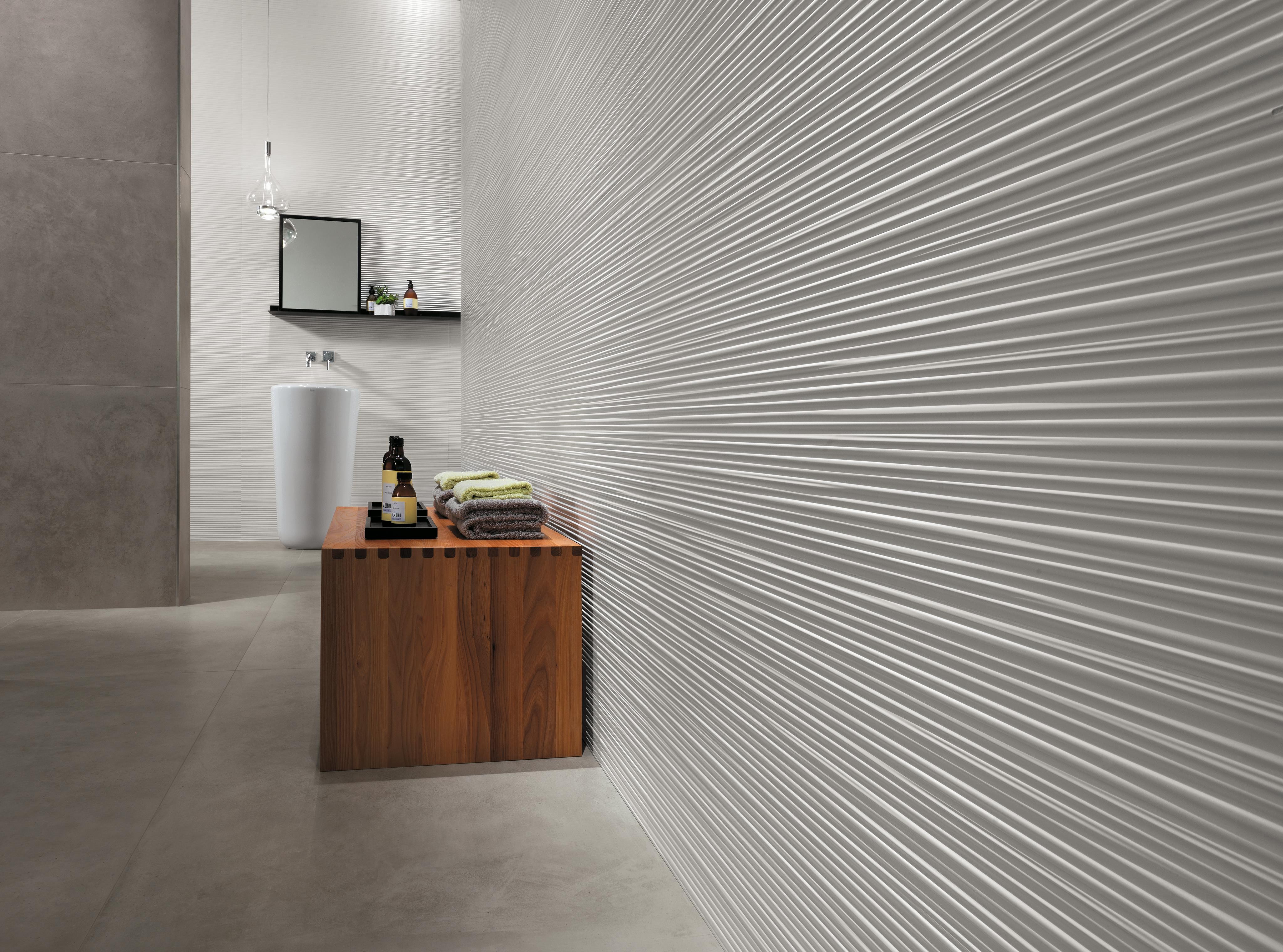 3D Line White Matt, Dwell Gray Matt