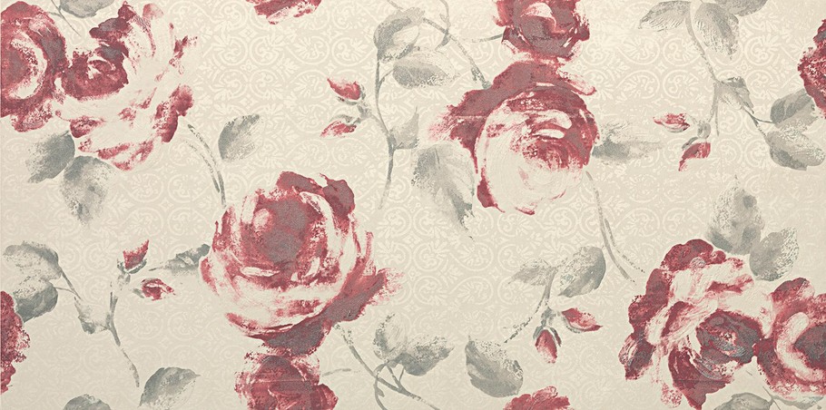 AtlasConcorde Ewall White Roses 40X80 8ERW