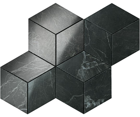 AtlasConcorde MarvelPro NoirStLaurent MosaicoEsagono 30x35 ADVP R