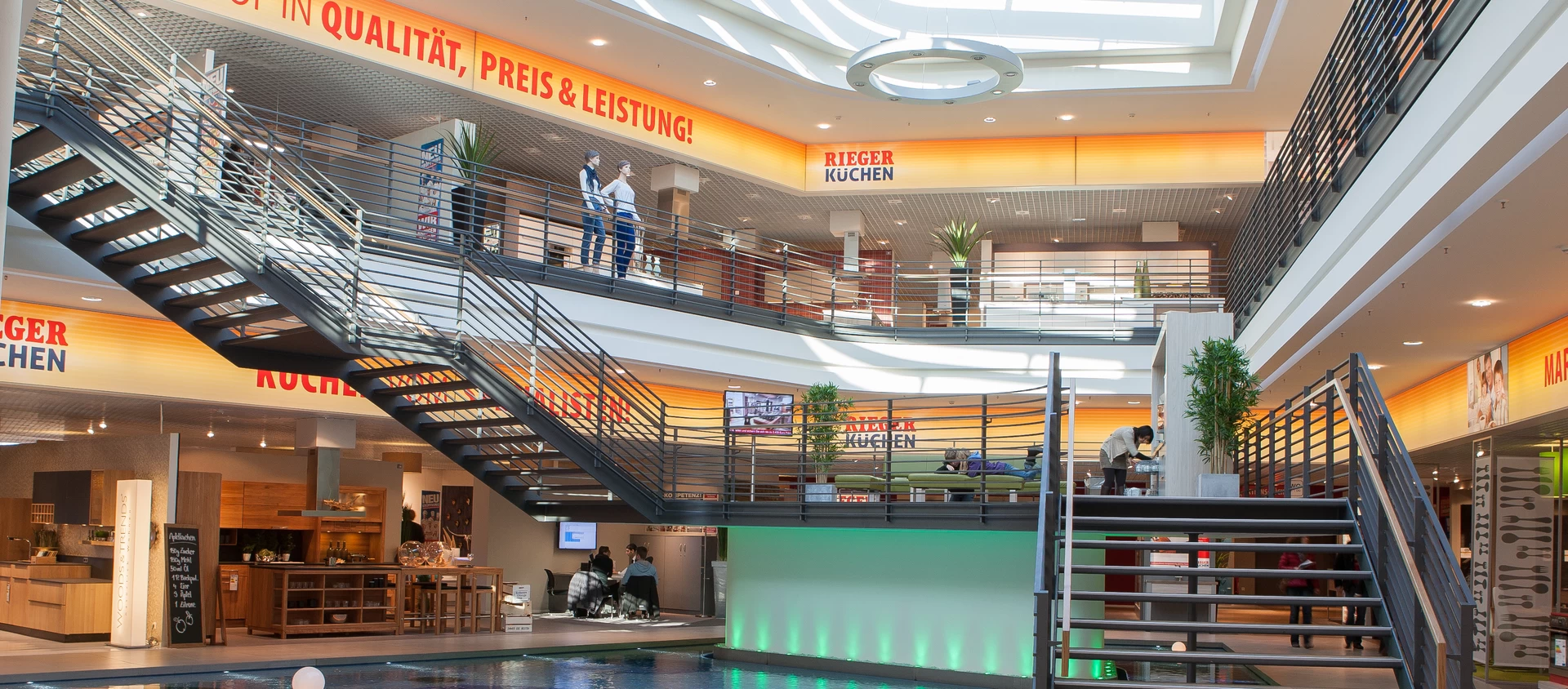 shopping center mobel rieger kuchen atlas concorde