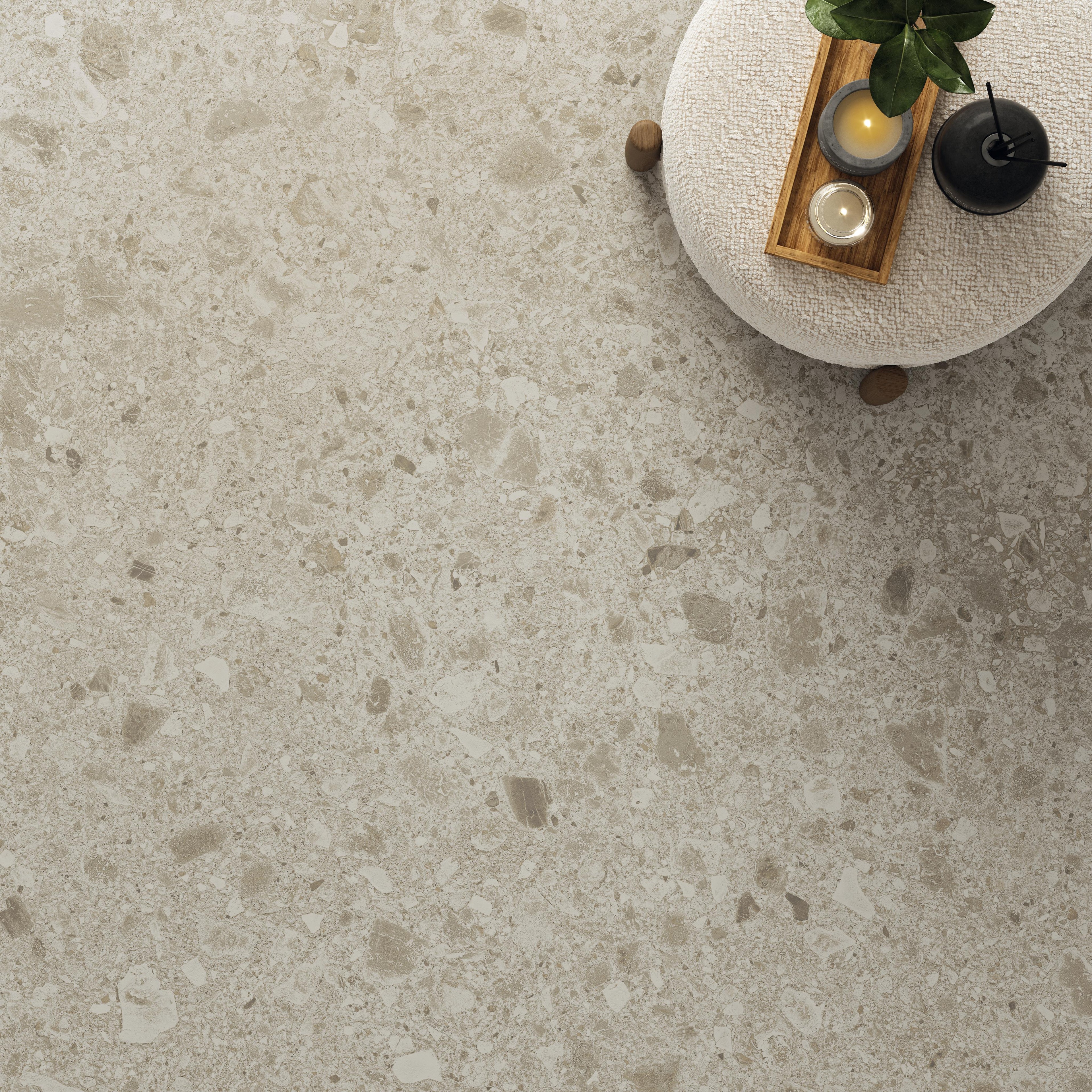 Piastrelle grande formato SPA Effetto pietra Grigio
