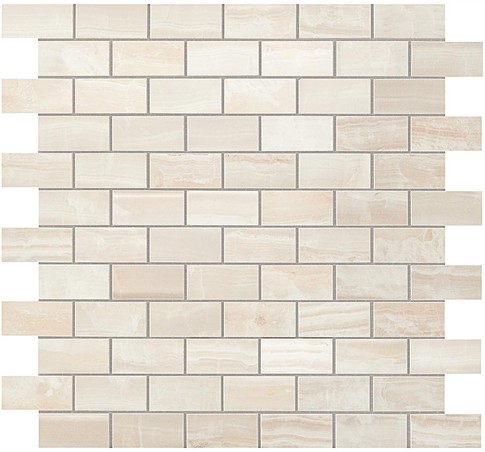 AtlasConcordeRussia SupernovaOnyx PureWhite BrickMosaic 30,5x30,5 600110000202