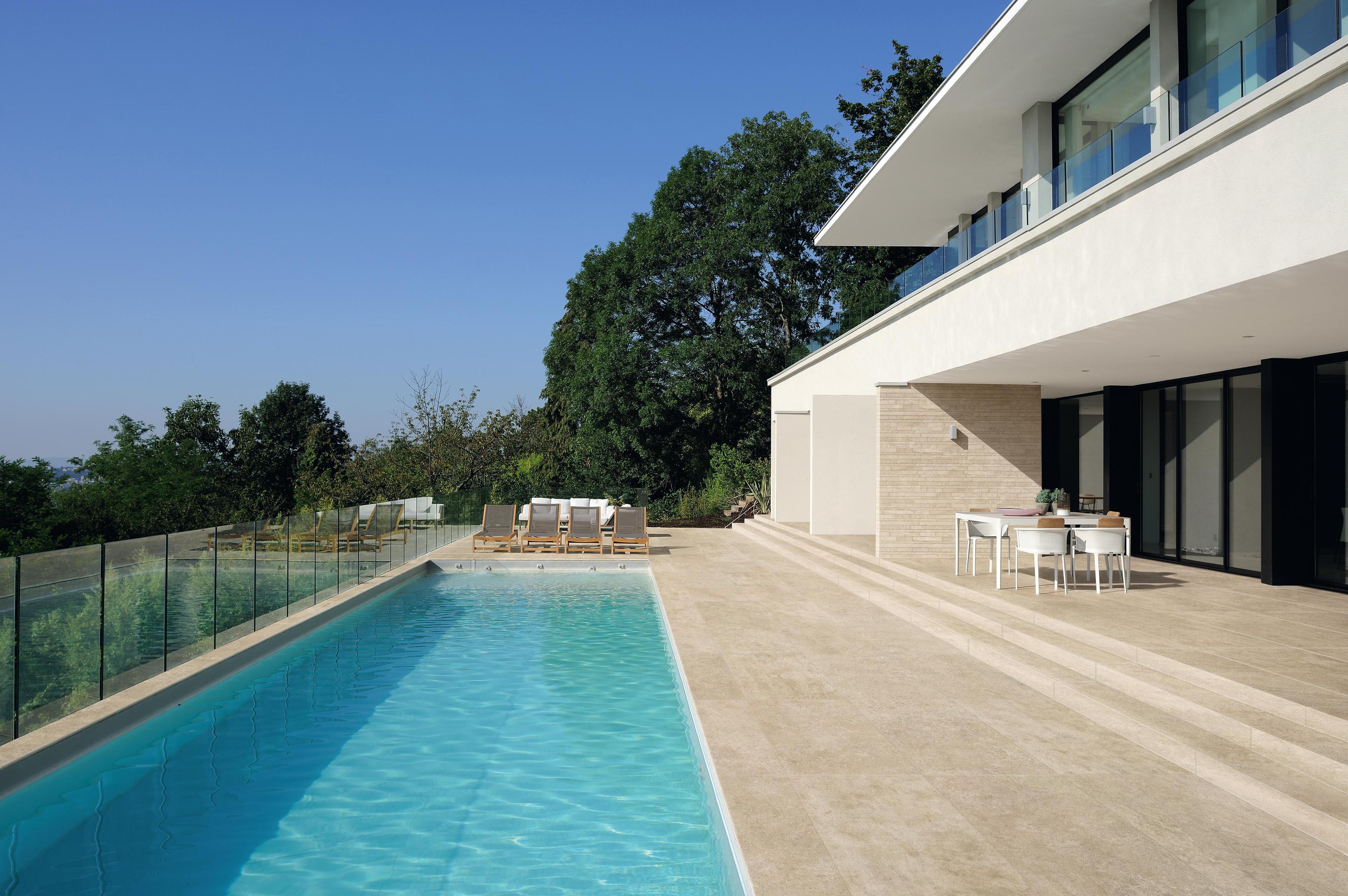 Piastrelle per esterno Effetto pietra Beige