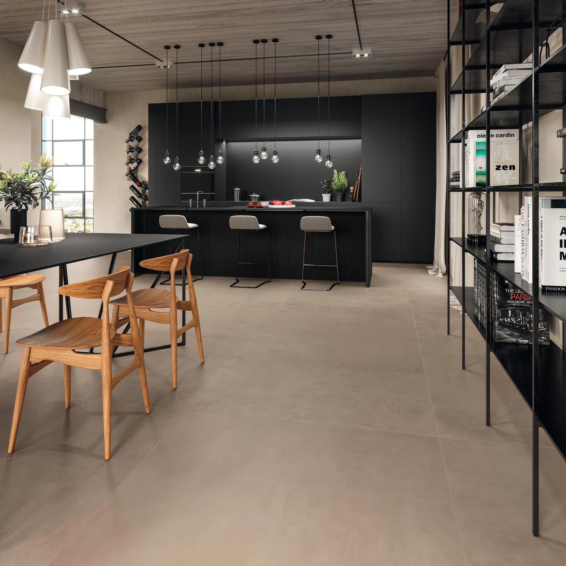 Укладка керамогранитной напольной плитки коридор кухня классика ...