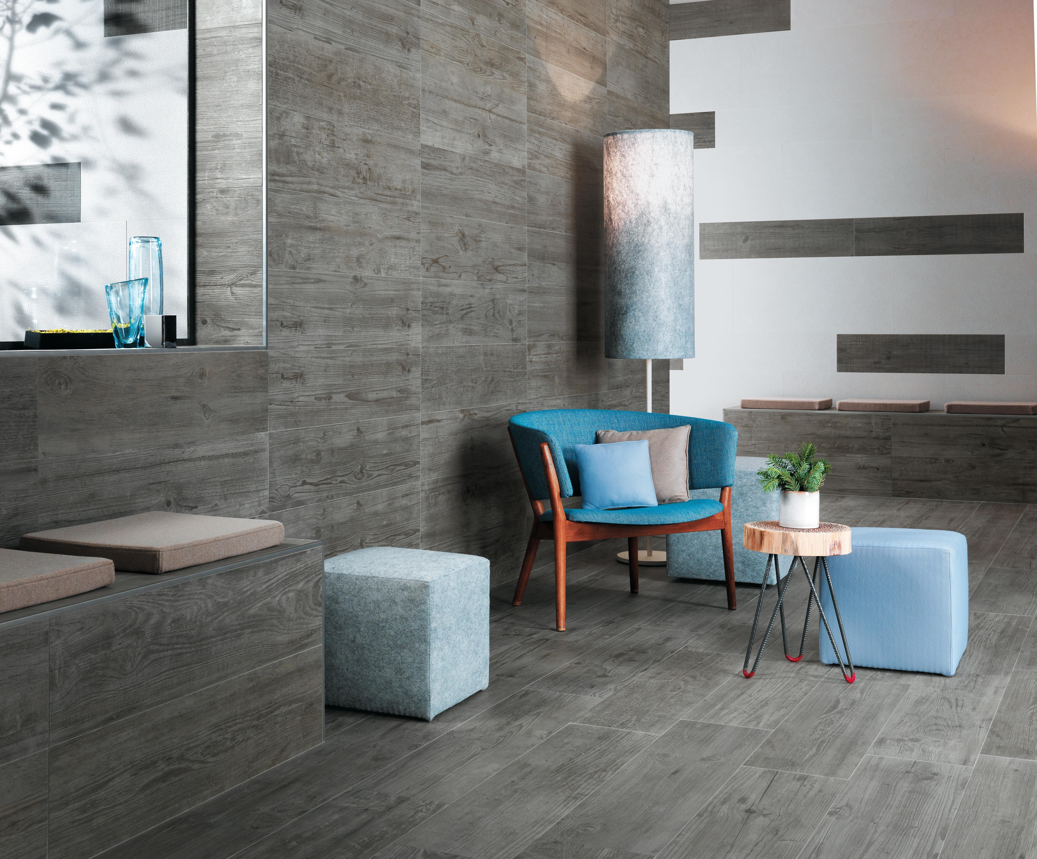 Axi Grey Timber, Seastone White Strutturato