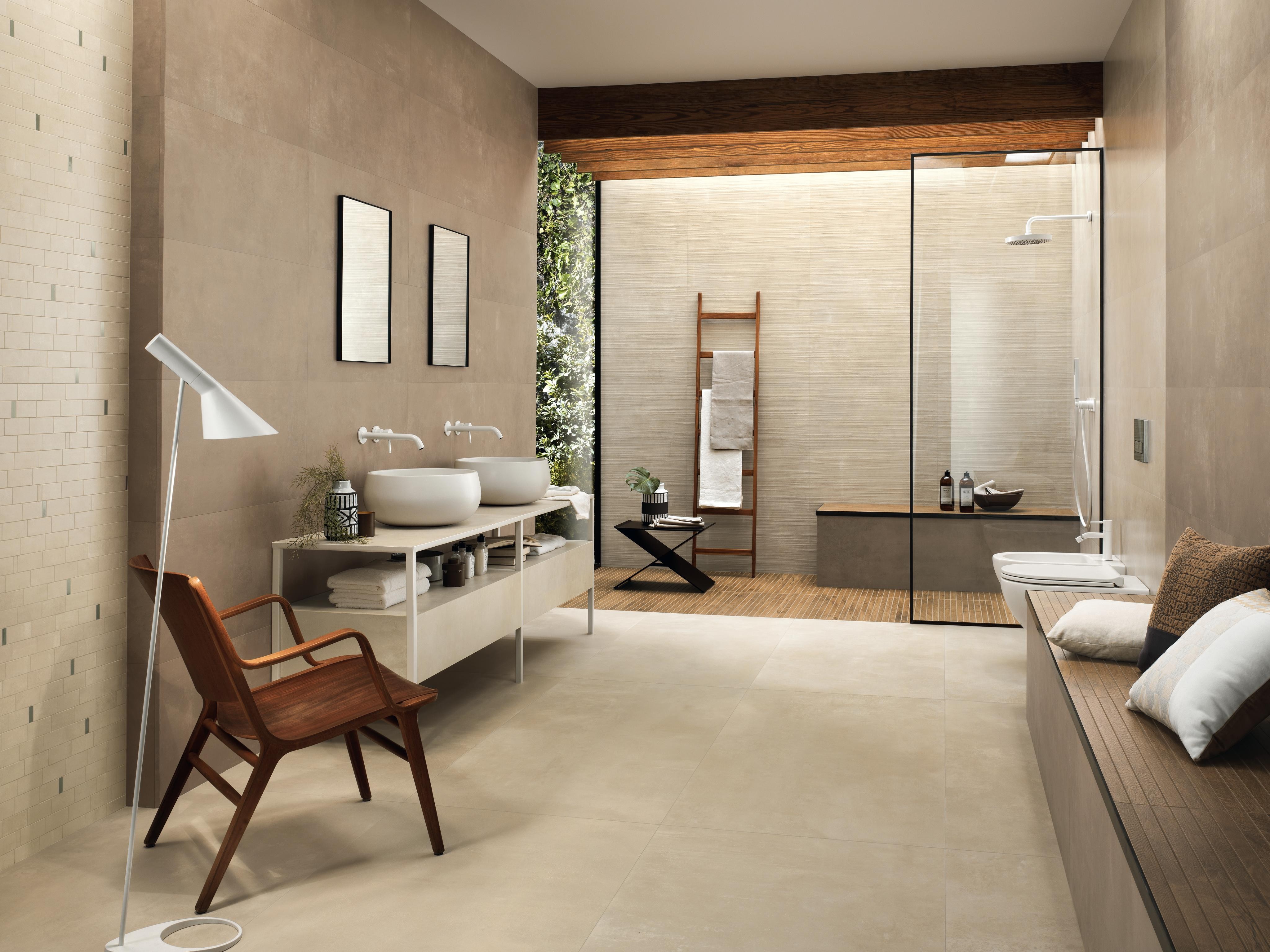 Une salle de bains urban chic