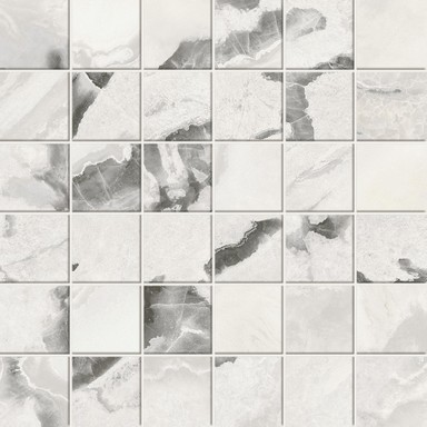 Forte dei Marmi Quark Oyster White Mosaic 