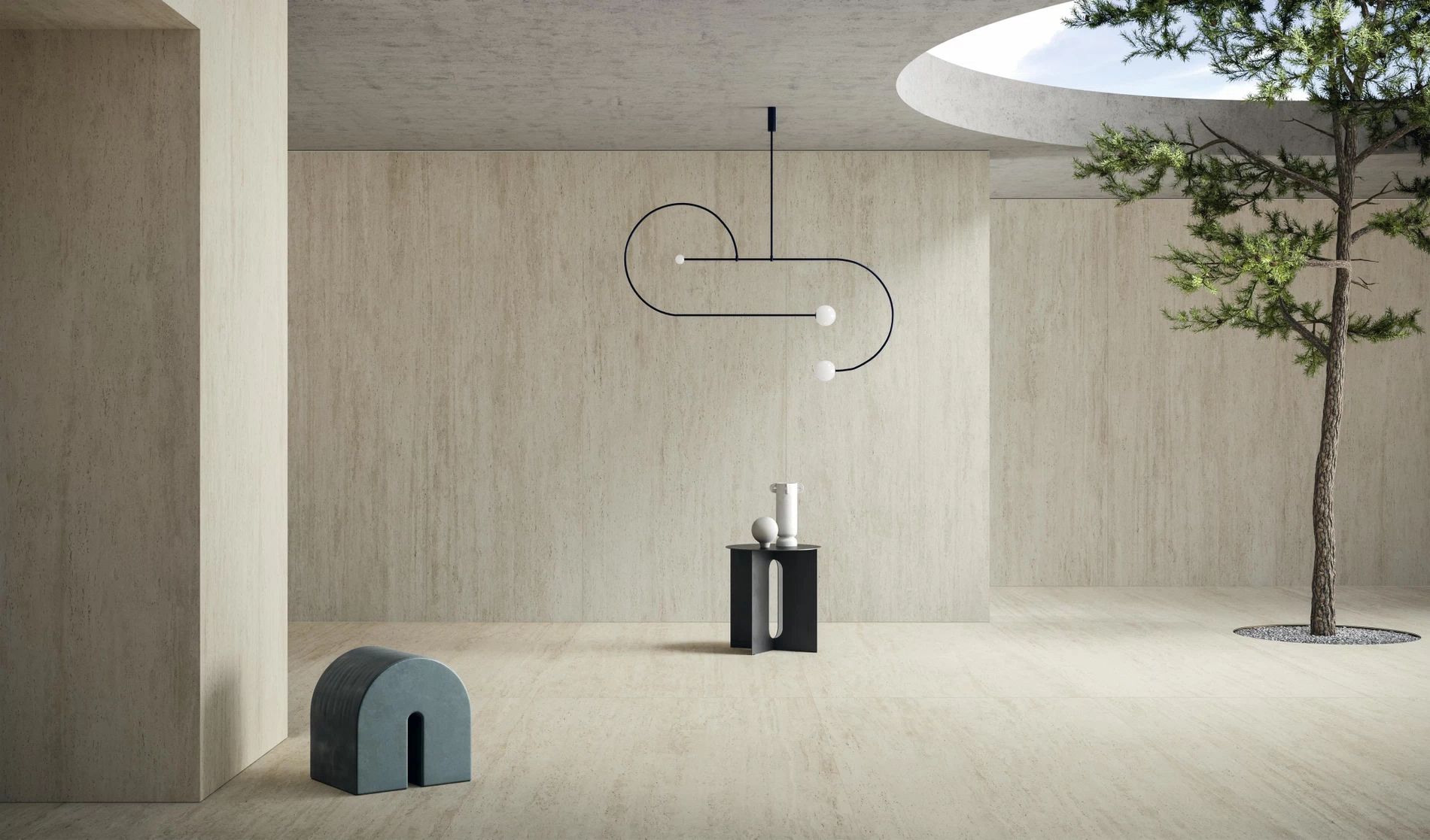 The sustainable beauty of marble-effect porcelain tiles