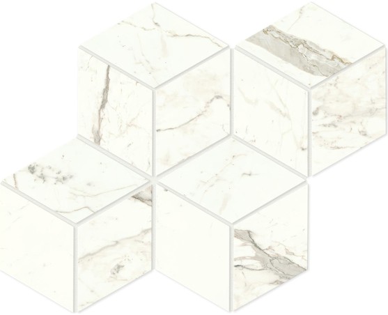 AtlasConcorde MarvelShine CalacattaPrestigio Esagono 30X35 Matte A418