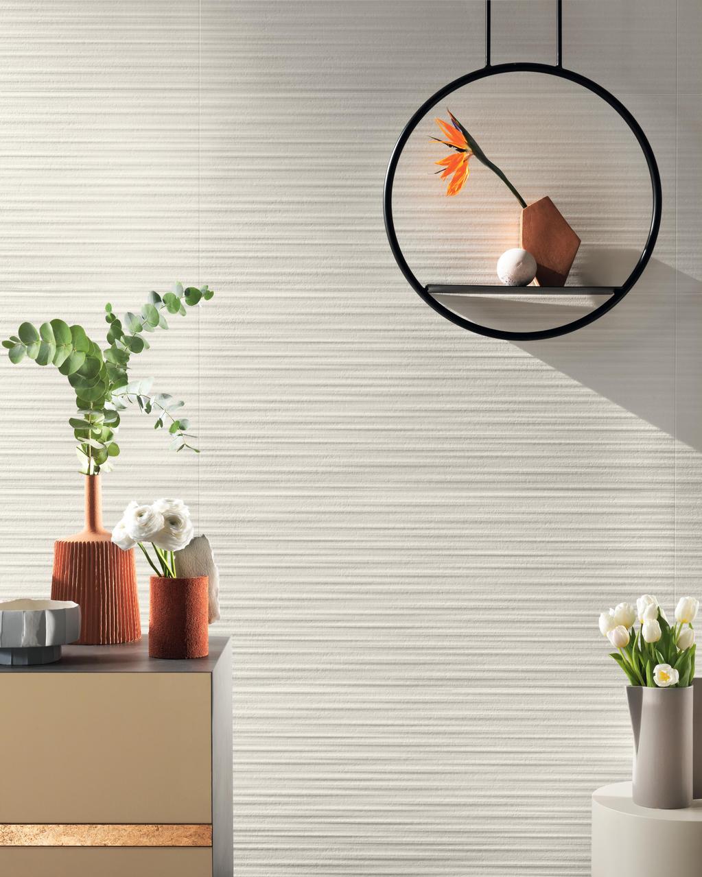 Rivestimento 3D Negozio Effetto 3D Bianco
