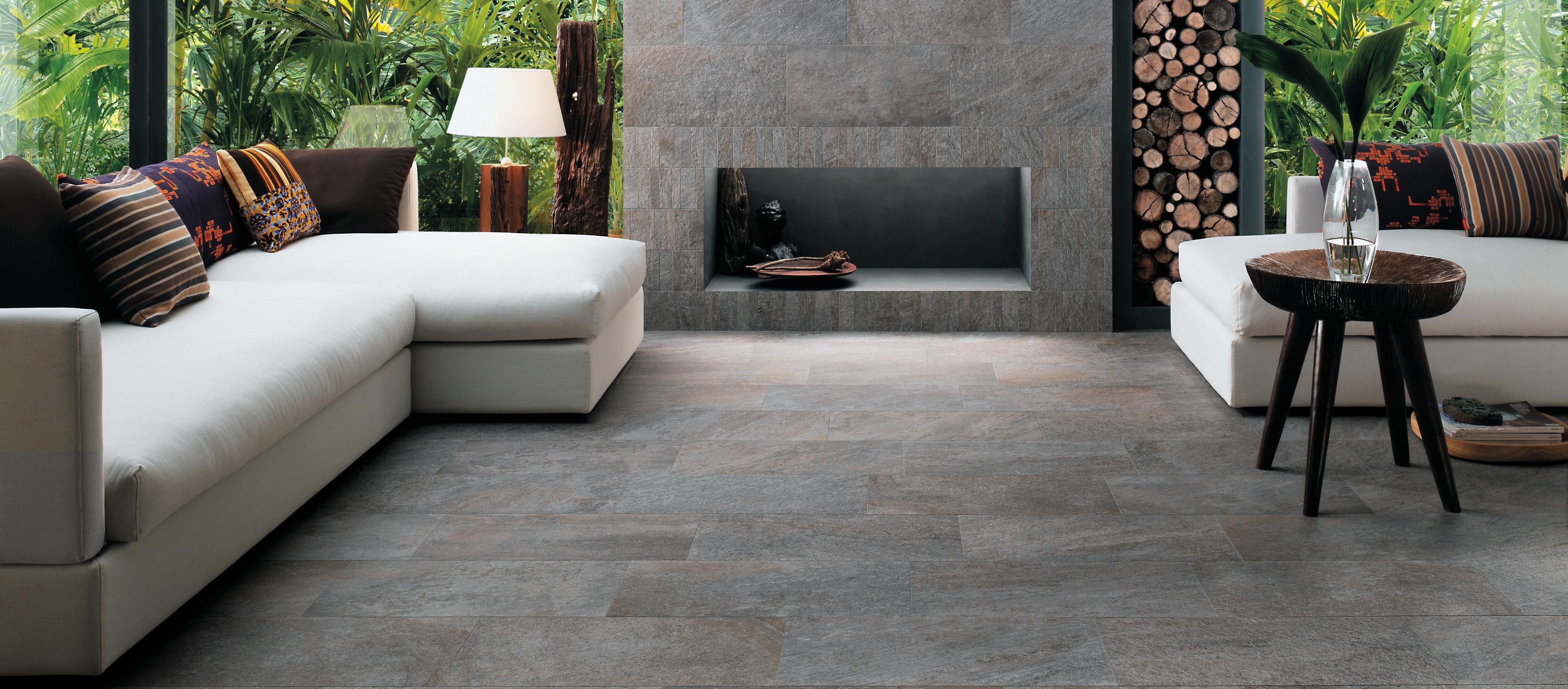 Un espace living naturel